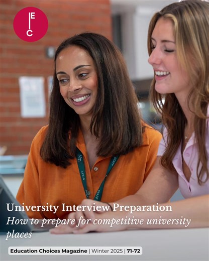 University Interview Preparation How to prepare for competitive university places “Whilst for some the winter months will bring thoughts of cosy nights, warm fires and perhaps a mince pie or two, for many Sixth Form students, this signals the commencement of interview season. Many Year 13s applying for Oxford, Cambridge, Medicine, Dentistry, Design, US colleges and a host of other courses can expect to be called to interview over the next few weeks and thus, preparation for these interviews is a