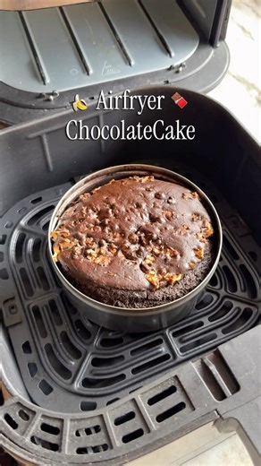 Airfryer chocolate cake