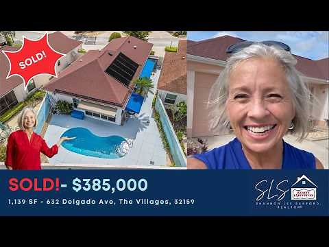 SOLD! - Dream Pool Courtyard Villa in The Villages, FL! – Quick Tour!