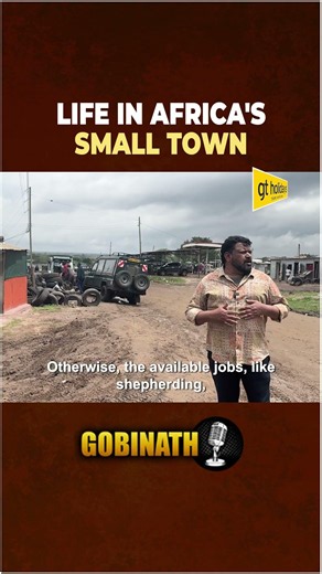 This Is How People Earn Their Living in Africa's Small Town ! | Kenya Vlog | Gobinath #shorts