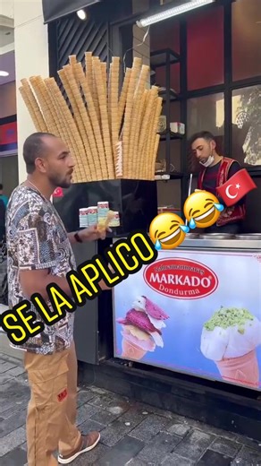 Funny Turkish Ice Cream Fail Compilation