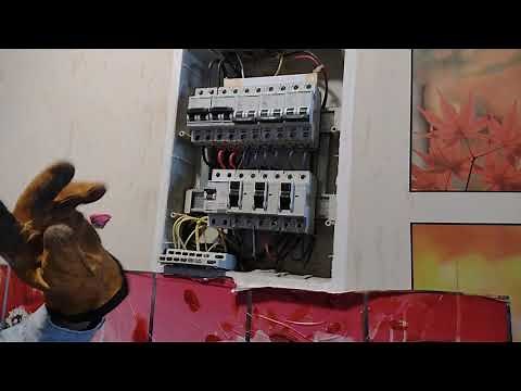 Como Instalar Una Llave Diferencial en un Tablero Eléctrico/ how to install a differential key