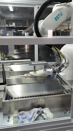 Cathy Liu on Instagram: "Precision in every hue. 🎨 Unlocking complex color stories for your soles is now a reality. Our automated multi-color spray system delivers crisp lines, smooth gradients, and perfect consistency—pair after pair. . This means your most vibrant and detailed design visions are achievable, even in small, custom production runs. Let the sole be your canvas. . Ready to color outside the lines? 👉 DM “COLOR” to design your signature look. . . #ShoeDesign #Colorway #CustomSoles 