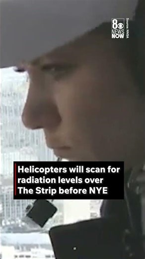 Federal Helicopters Scan Radiation Levels Over Vegas Strip #radiation #LasVegas #news