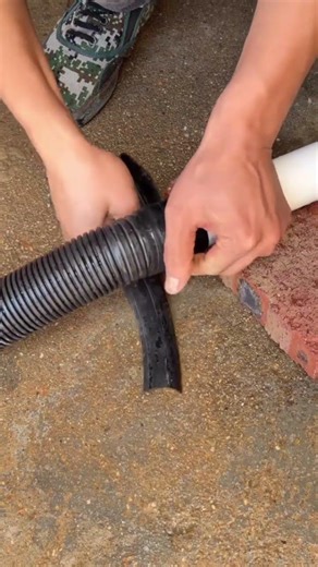 Perfect Flexible to Rigid Connection Mastering DIY Pipe Sealing. #diy #plumbing #home
