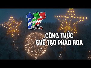 Công Thức Chế Pháo Hoa Trong Minecraft - TQuang