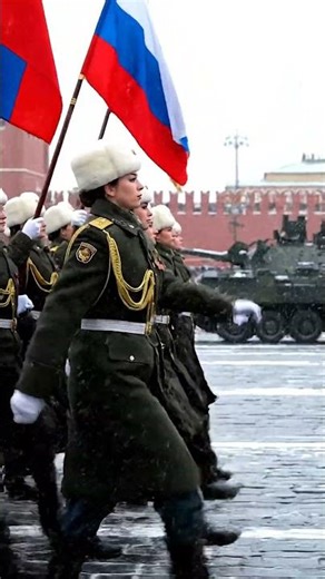 Russia’s Female Soldiers Steal the Spotlight 🇷🇺🔥 | Military Parade
