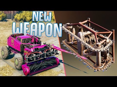 Bringing Knives To A Gunfight - New Melee Weapon & Vehicle Build - Crossout Gameplay