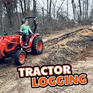 5.4K views · 142 reactions | Had a change of plans for today, but was still able to make it a productive morning bringing some logs into the woodyard with the Kioti CK2610. More of everything Back 40 Firewood here: https://linktr.ee/back40firewood #firewood #logging #tractor #woodyard #wood | Back 40 Firewood | Facebook