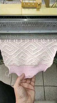 Elgin Brother Kh840 Knitting Machine - Weft Stitch - Machine Knitting