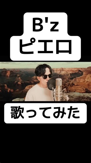 B'z ピエロ#歌ってみた #bz #稲葉浩志 #松本孝弘 #ビーズ #カバー
