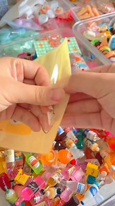 2.5M views · 10K reactions | For Vanessa ❤️ when I edit this video I just found the last part of packing has not been recorded #minibottles #minitoys #miniature #asmrpackaging #asmr #SmallBusiness | Mini Bottles & Food | Facebook