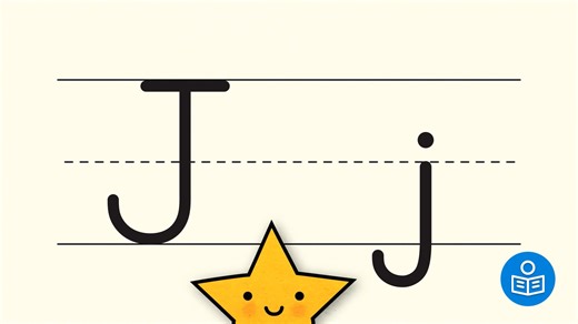 La descripción de audio - (En Español) J - A Letter Sound Lesson