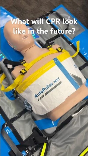 CPR is always advancing and now with Zoll Autopulse CPR can be completed by a machine. #cprtraining