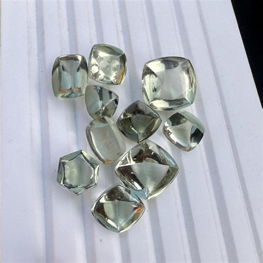 Natural Green Amethyst Loose Gemstone Top Quality Fancy Shape Green Amethyst Mix Lot for Jewelry Plan Cabochon Gift for Her - Etsy
