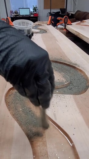 Woodworking DIY: Creating a River Table with Epoxy Art by Jess Crow