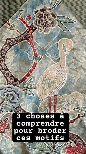 3 choses à comprendre pour broder ces motifs #artisanat