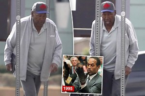 O.J. Simpson, 76, appears frail as he’s spotted walking in Las Vegas