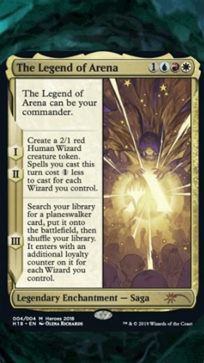 The Legend of the Arena: Every Commander Ever