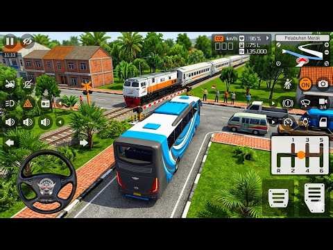 Smooth & Realistic Bus Driving 🚌 | Euro Bus Simulator 3D - Android Gameplay