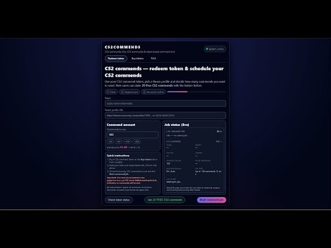 FREE CS2 Commends - Instant Delivery Showcase (2025)