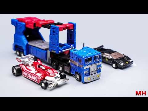 Transformers Newage Diaclone 3in1 Shattered Glass Ultra Magnus/Red Mirage/Sideswipe Transformation.