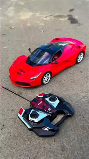 WOW Unboxing my Red colour farrari car #car #ferrari #shorts