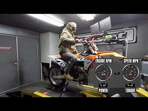 2023 KTM 250 SX F Dyno Test