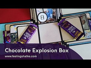 Explosion Box for Birthday **SOLD** | Chocolate Explosion Box | Birthday Box