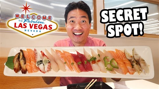 Insane all-you-can-eat sushi in Las Vegas - hidden gem!