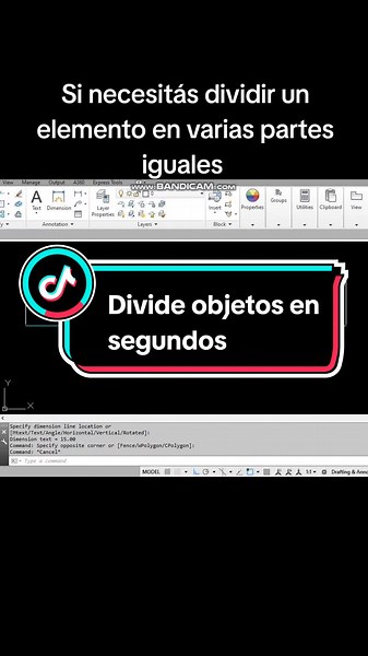 Dividir objetos en AutoCAD de manera rápida y efectiva
