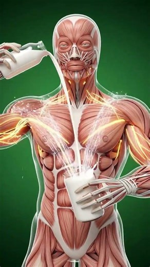 What Happens Inside Your Body When You Drink Milk? 🥛 | 3D Anatomy Animation English