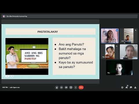 Filipino V - Pagsunod sa Panuto na may 3-5 Hakbang