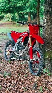 POV Riding a Kawasaki Dirt Bike | Supermoto Clean Ride