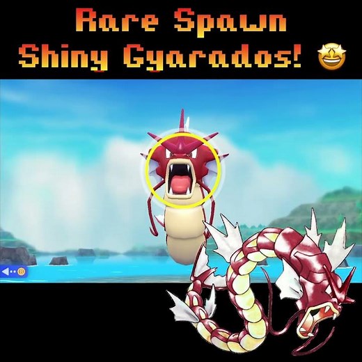 Rare Spawn Red Shiny Gyarados + Epic Mega Evolution Showcase!