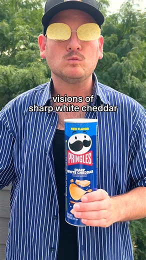 18 reactions | POV: your whole personality is NEW Pringles Sharp White Cheddar | Pringles | Facebook