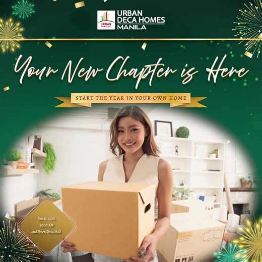 ✨ 𝐘𝐨𝐮𝐫 𝐍𝐞𝐰 𝐂𝐡𝐚𝐩𝐭𝐞𝐫 𝐒𝐭𝐚𝐫𝐭𝐬 𝐇𝐞𝐫𝐞 ✨ 𝐒𝐭𝐚𝐫𝐭 𝐭𝐡𝐞 𝐲𝐞𝐚𝐫 𝐢𝐧 𝐲𝐨𝐮𝐫 𝐨𝐰𝐧 𝐡𝐨𝐦𝐞! 🏡💚 ✨ 𝐎𝐏𝐄𝐍 𝐇𝐎𝐔𝐒𝐄 𝐄𝐕𝐄𝐍𝐓 📅 𝐉𝐚𝐧𝐮𝐚𝐫𝐲 𝟑𝟏, 𝟐𝟎𝟐𝟔 🕙 𝟏𝟎:𝟎𝟎 𝐀𝐌 📍 𝟐𝐧𝐝 𝐅𝐥𝐨𝐨𝐫, 𝐃𝐞𝐜𝐚 𝐌𝐚𝐥𝐥 🏦 𝐁𝐚𝐧𝐤 & 𝐏𝐚𝐠-𝐈𝐁𝐈𝐆 𝐟𝐢𝐧𝐚𝐧𝐜𝐢𝐧𝐠 𝐚𝐯𝐚𝐢𝐥𝐚𝐛𝐥𝐞 ✔ 𝐀𝐟𝐟𝐨𝐫𝐝𝐚𝐛𝐥𝐞 𝐨𝐩𝐭𝐢𝐨𝐧𝐬 ✔ 𝐄𝐚𝐬𝐲 𝐩𝐚𝐲𝐦𝐞𝐧𝐭 𝐭𝐞𝐫𝐦𝐬 ✔ 𝐏𝐞𝐫𝐟𝐞𝐜𝐭 𝐟𝐨𝐫 𝐟𝐢𝐫𝐬𝐭-𝐭𝐢𝐦𝐞 𝐡𝐨𝐦𝐞𝐛𝐮𝐲𝐞𝐫𝐬 𝐁𝐫𝐢𝐧𝐠 𝐲𝐨𝐮𝐫 𝐟𝐚𝐦𝐢𝐥𝐲, 𝐬𝐞𝐞 𝐭𝐡𝐞 