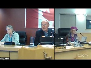 Parry Sound Council Meeting October 7, 2025