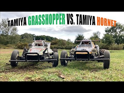 Tamiya Grasshopper Vs. Tamiya Hornet - RWD Buggy RC Rally 01 - ‘The legends clash!‘