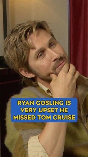 Ryan Gosling missed his moment with Tom Cruise on STAR WARS