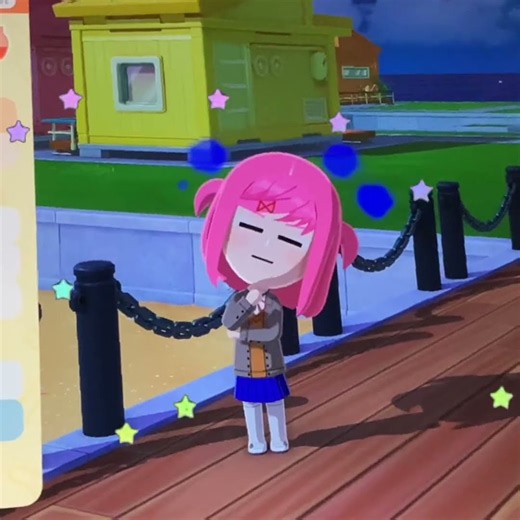 Making Natsuki’s cupcakes in Tomodachi life :D #ddlc #tomodachilife #cute #shorts #edits #natsuki 