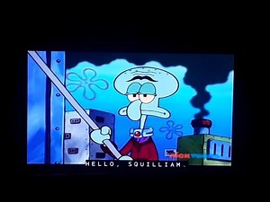 SpongeBob SquarePants: Squilliam Works For Man Ray