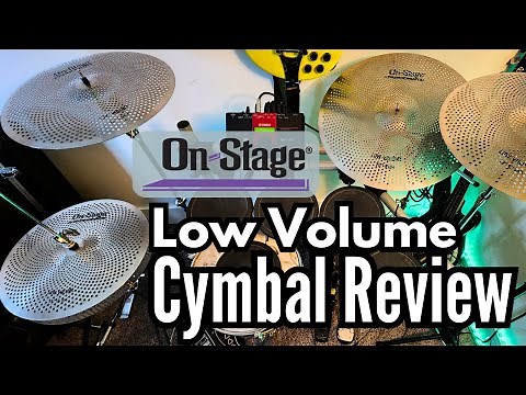 On Stage Low Volume Cymbals Review