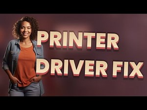 Why Does Windows Update Cause 'Driver Not Installed' Printer Errors?