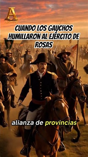When the gauchos humiliated Rosas' army. #Argentina #history #shorts #viral