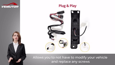 Rear Fender Light LED Saddlebag Tail Light for Ultra Limited, Red Auxiliary LED Run Brake Turn Lamps Lights for Harley Ultra Limited 2014-2024, Road Glide Limited 2020-2024 Accessories (2PCS)