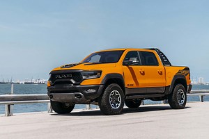 2022 Ram 1500 TRX Ignition Edition mocks F-150 Raptor Code Orange