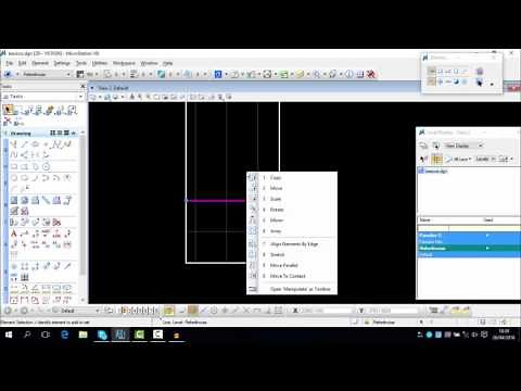 Microstation - Comandos básicos 1/2