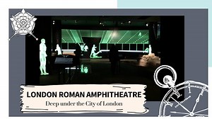 🎥Today's Virtual Tour [3-mins Watch] The Roman Amphitheatre buried deep beneath modern-day London. While we can't get out and about, and while our historic sites and museums have had to close, I'm taking anyone who would like to come along on virtual tours. So far we've visited: 📜The British Museum, 🖼The National Portrait Gallery, 🏰Katherine Parr's tomb at Sudeley Castle, ♰Cleeve Abbey ⚓️The Mary Rose Museum, 🧮Bletchley Park, 🧖‍♂️the Roman Baths in Bath and ⛲️Hever Castle Gardens! | Britis
