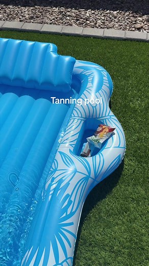 Stay Cool This Summer with the Inflatable Tanning Pool